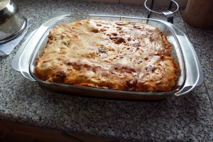 Domácí těstoviny: upečené lasagne